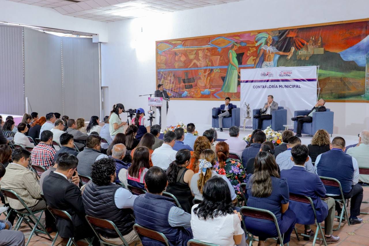 Inicia la Semana de la Contraloría Municipal en San Andrés Cholula