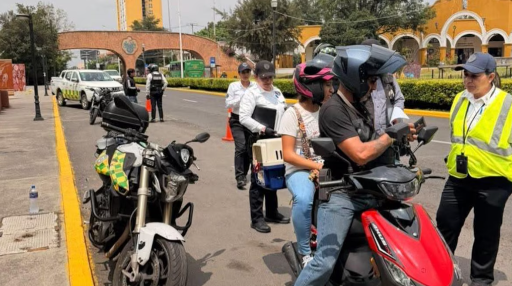 Motocicleta de transporte por aplicación en Jalisco