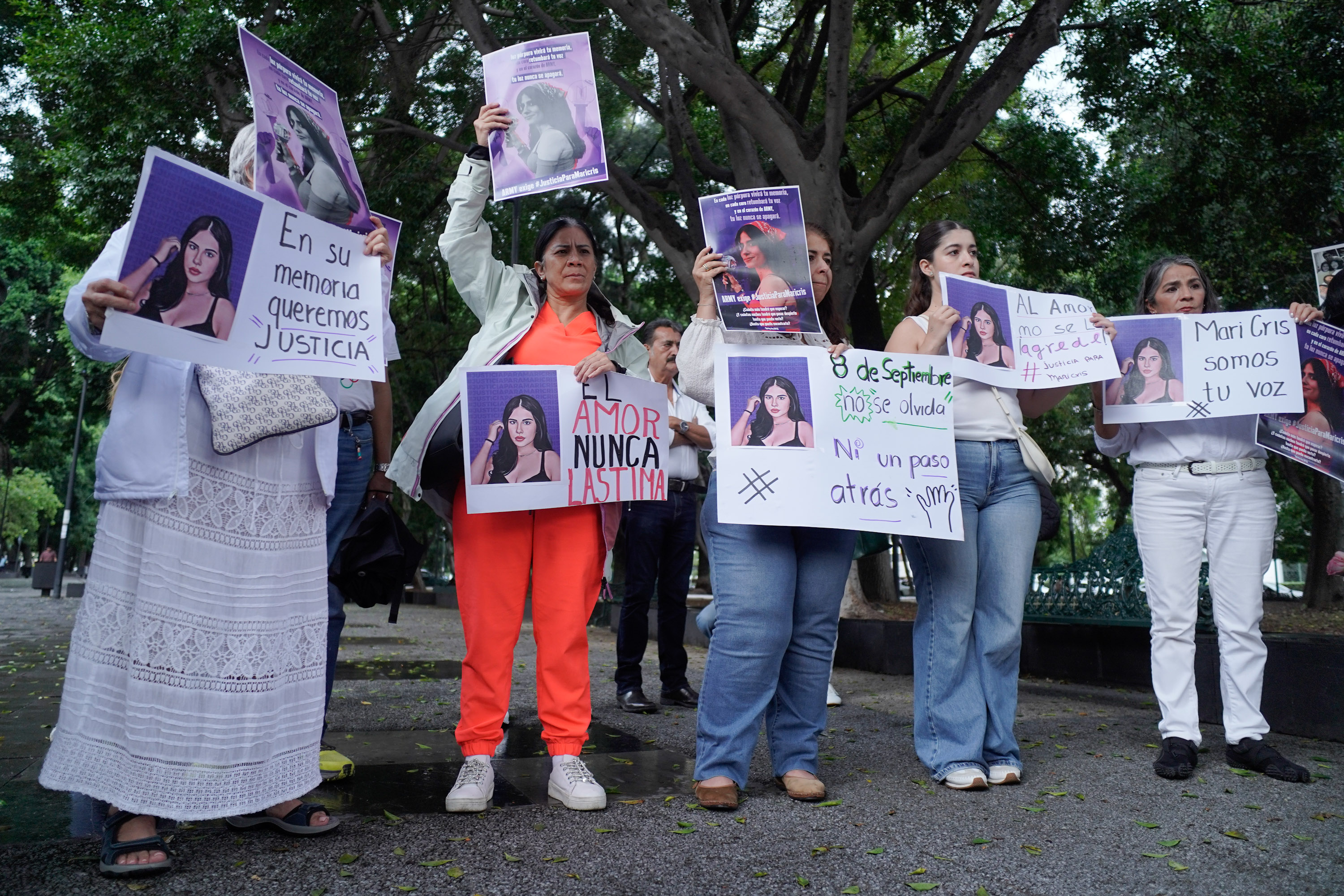 Exigen justicia por Cristina en Puebla