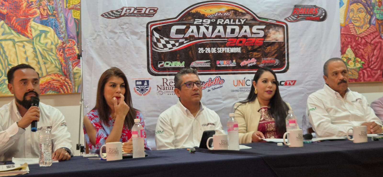 Motores, velocidad, llegan a San Pedro Cholula con el Rally Cañadas 2026