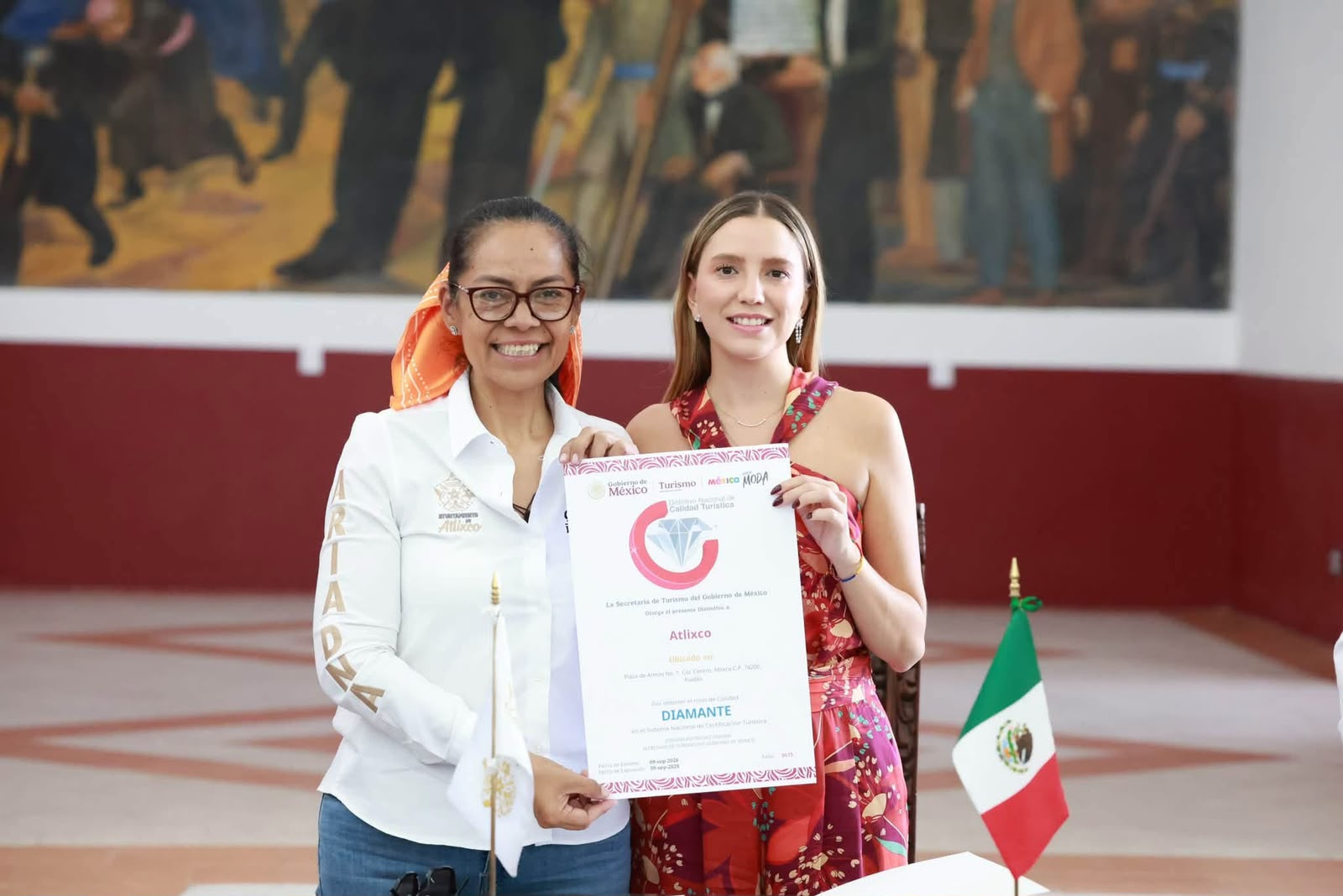 Atlixco, segundo Pueblo Mágico de México en alcanzar el nivel Diamante