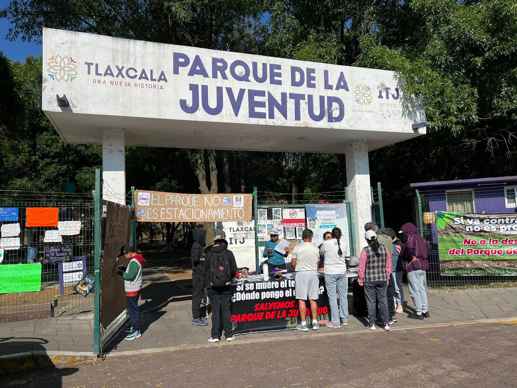 De nueva cuenta denuncian opacidad y simulación en caso Parque de la Juventud