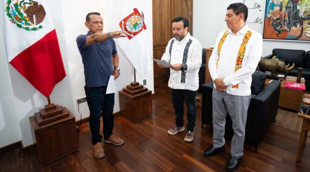 Francisco Vásquez Jiménez, nuevo comisionado de Juchitán