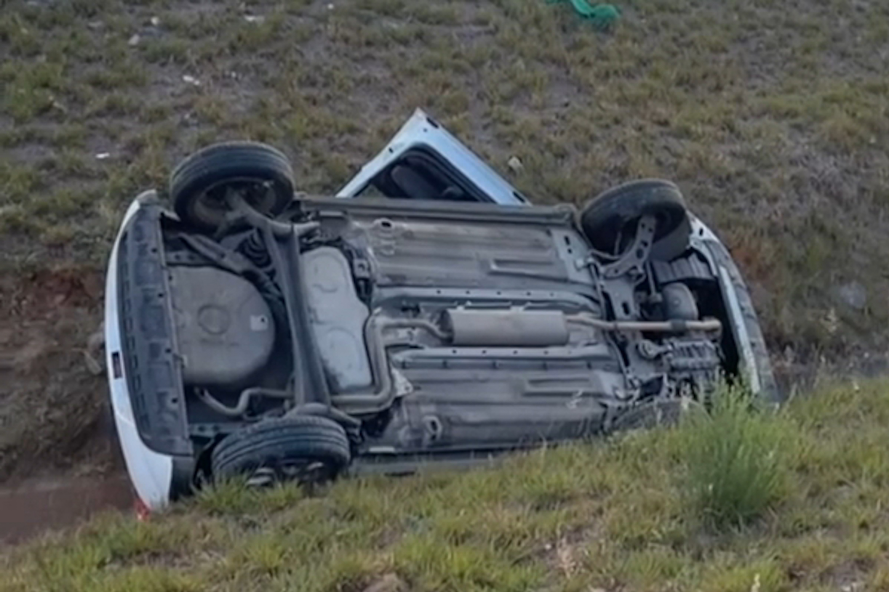 Volcadura en el Periférico