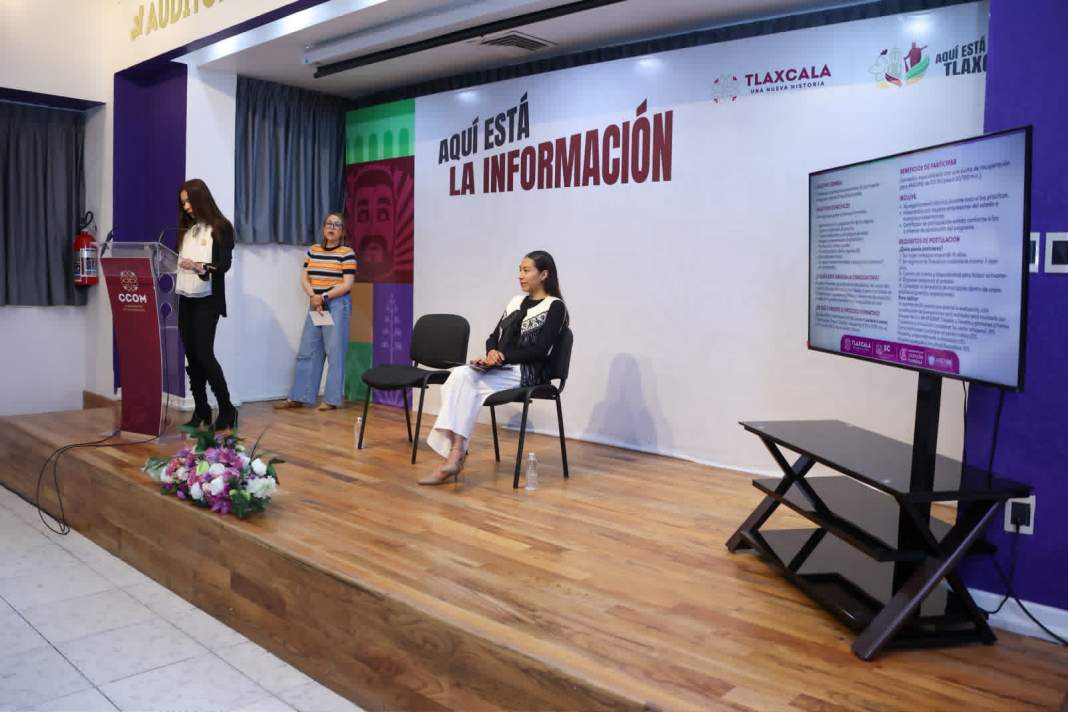 Artesana de Tlaxcala trabajando en sus productos