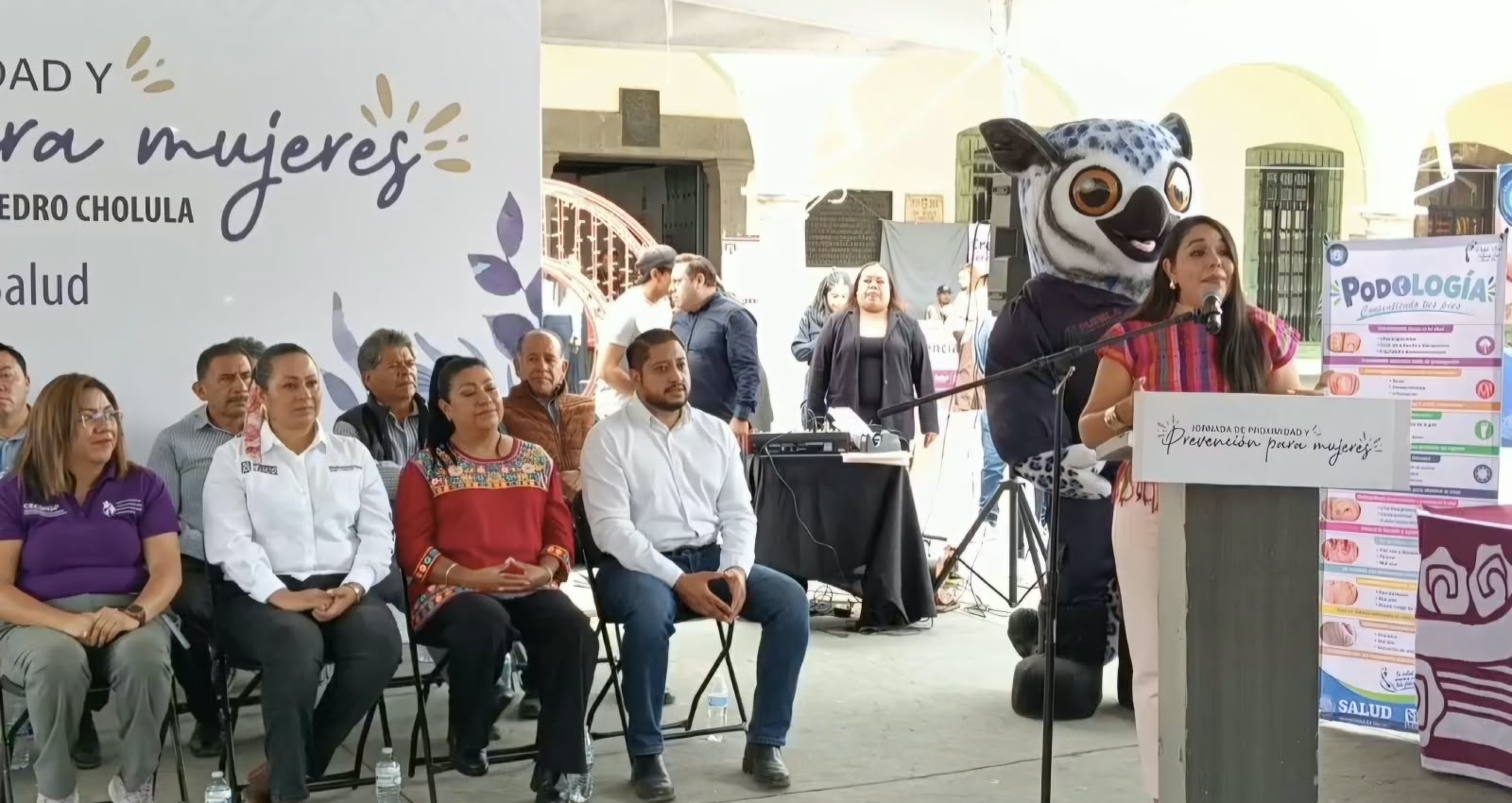 Acercan en San Pedro Cholula servicios de prevención, orientación y atención para las mujeres