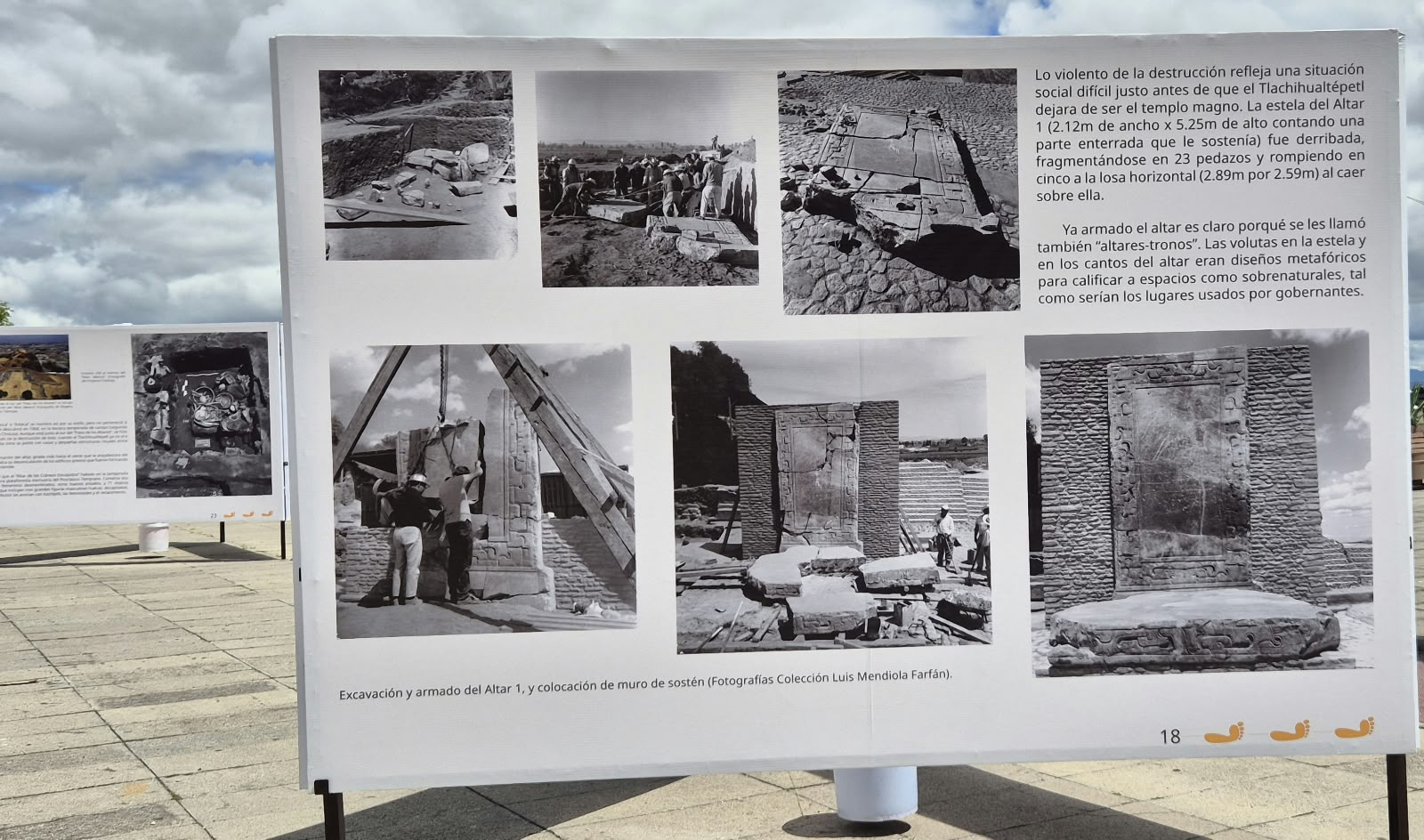 Conmemoran 95 años de exploraciones de la Gran Pirámide de Cholula con exposición histórica
