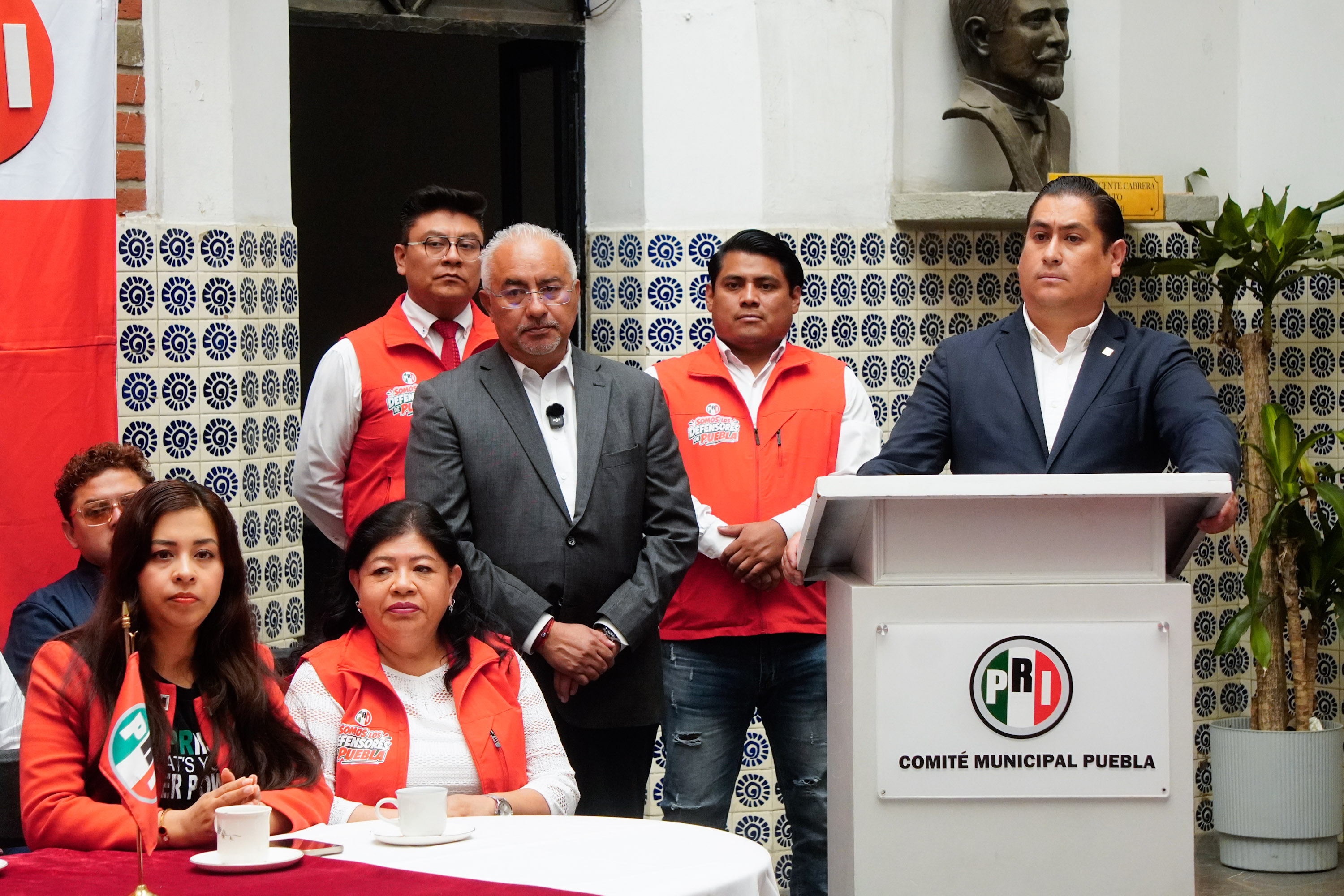 PRI Puebla llama a formar frente opositor contra Morena rumbo a elecciones de 2027