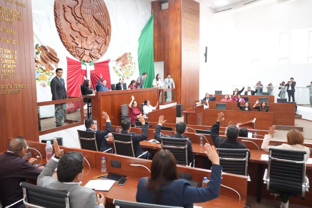 Sesión del Congreso del Estado de Tlaxcala.