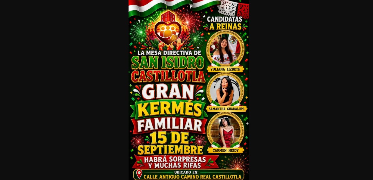 Fiesta de Fiestas Patrias en San Isidro Castillotla