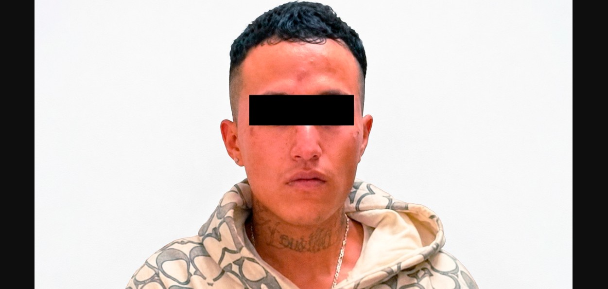 Detención de Brandon Salvador, alias El Tepis.