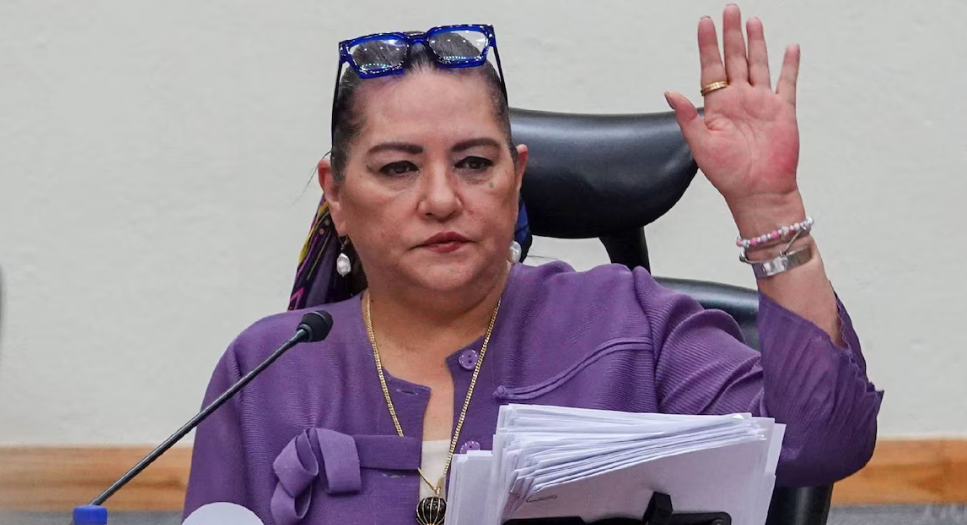 Consejeros del INE durante una sesión sobre las elecciones de 2027.