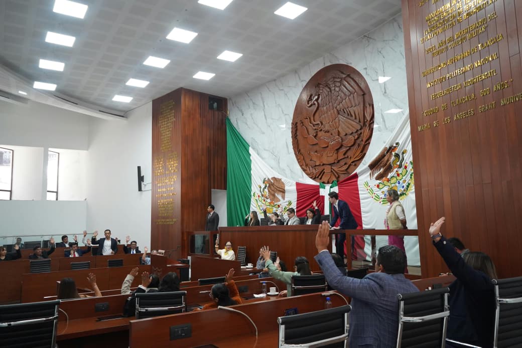 Sesión del Congreso del Estado de Tlaxcala.