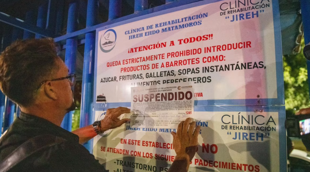 Clínica Jireh de la Patrulla Espiritual clausurada en Tijuana