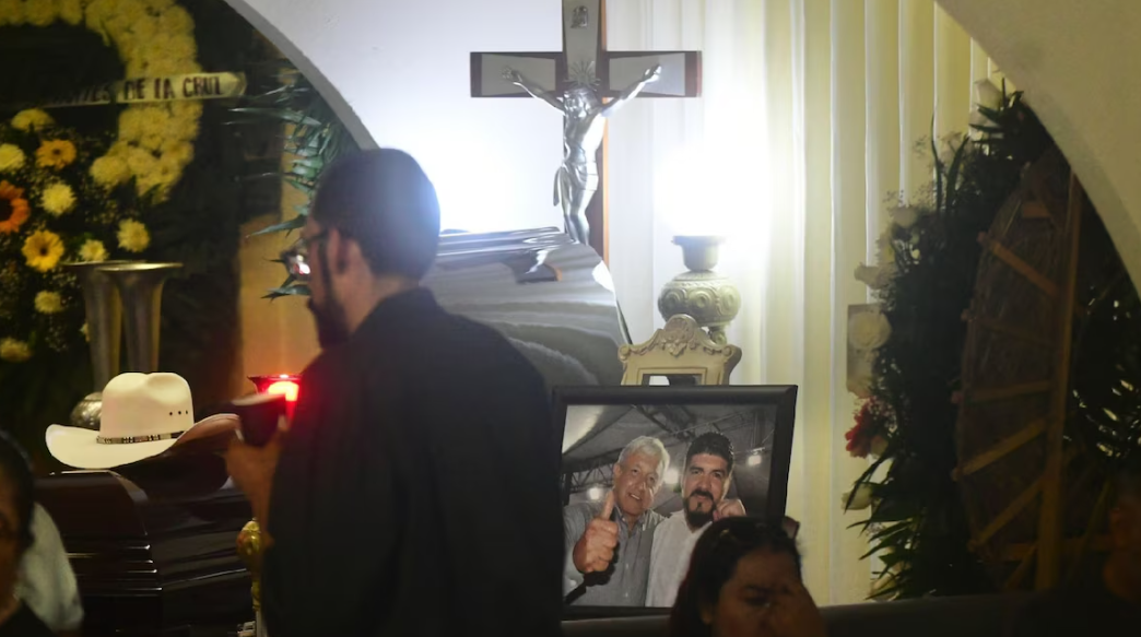 Funeral de Zenyazen Escobar en Xalapa