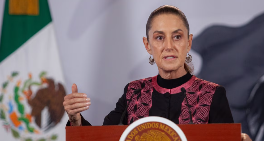 Claudia Sheinbaum durante su conferencia matutina.