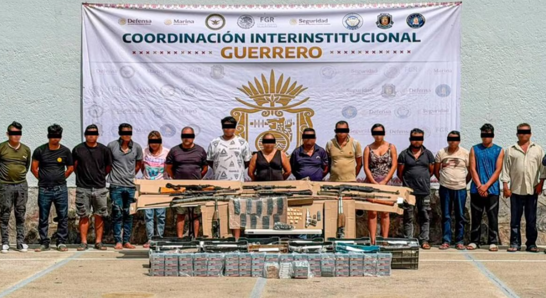 Elementos del Ejército durante operativo de seguridad en Guerrero