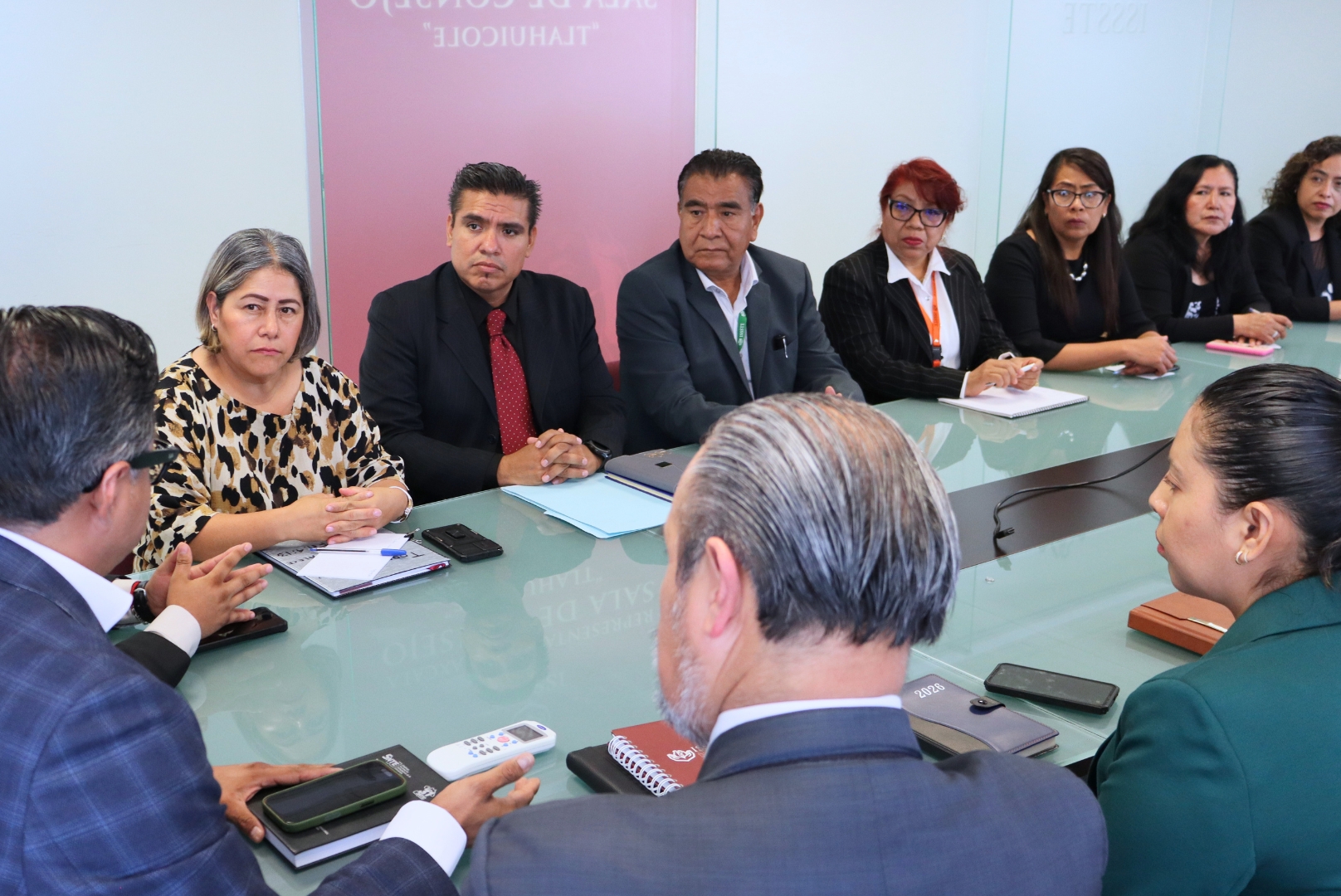 Sindicatos fortalecen lazos con ISSSTE Tlaxcala a favor de la base trabajadora