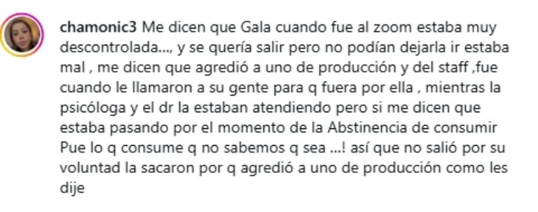 testimonio