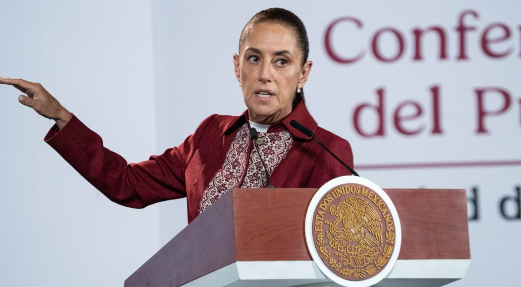 Claudia Sheinbaum durante su conferencia matutina.