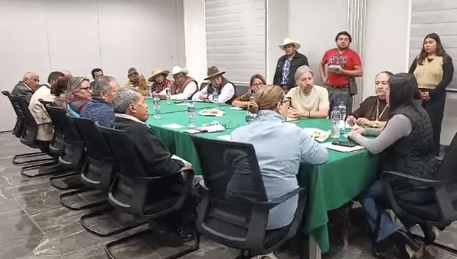Campos de cultivo afectados por la sequía en Tlaxcala
