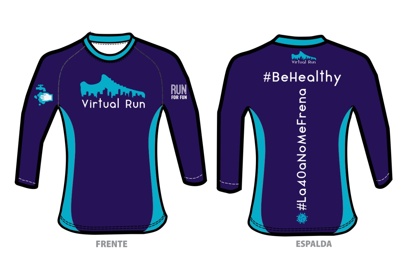 #La40aNoMeFrena, la carrera virtual con causa