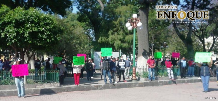 Ahora ferieros de Tlaxcala piden apoyo por crisis