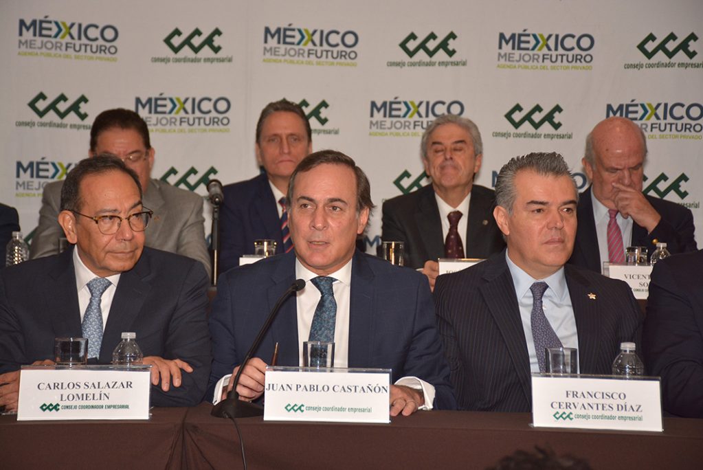 Estaremos en contacto con el Gobierno para coordinar la recuperación de México: CCE