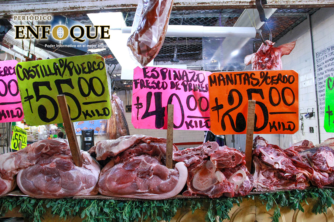 Por pandemia vigilarán en Puebla que la venta de carne sea de calidad