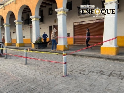 Suspenden actividad comercial en Acatzingo