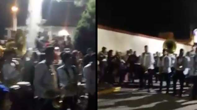 Violan cuarentena y hacen “pachangón” en honor a San Marcos
