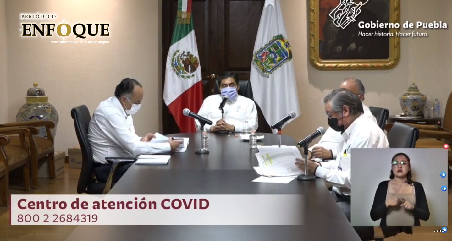 Se confirma primera muerte por Covid-19 en Acajete; el virus se extiende por 63 municipios de Puebla