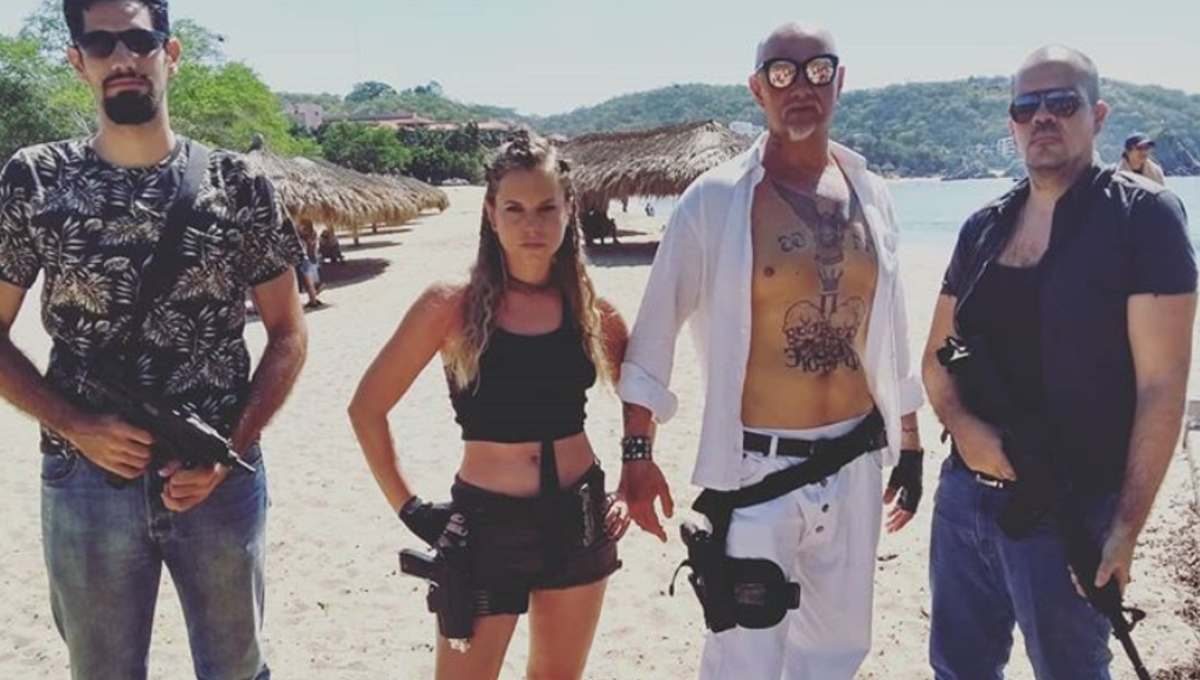 Denuncian a Flavio Peniche por portar armas…todo fue un error