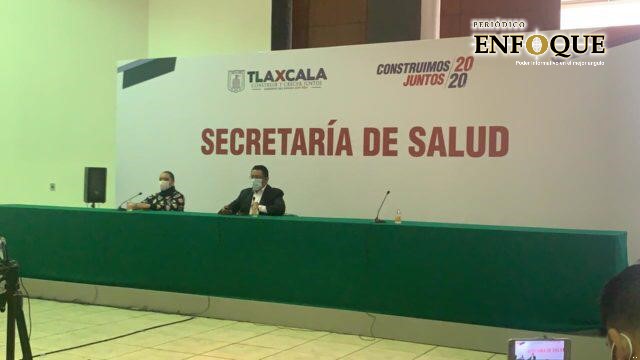 Disminuyen los contagios por COVID-19 en Tlaxcala: SESA