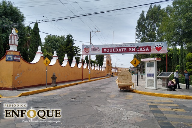 Dejará de recibir 251 mil visitantes San Andrés Cholula en este 2020 por Covid-19