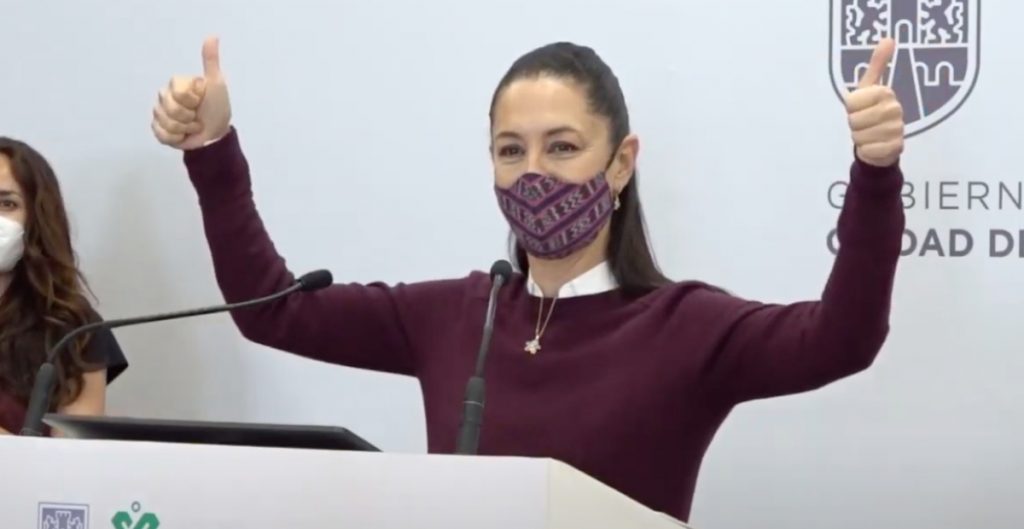 Claudia Sheinbaum da negativo a COVID-19