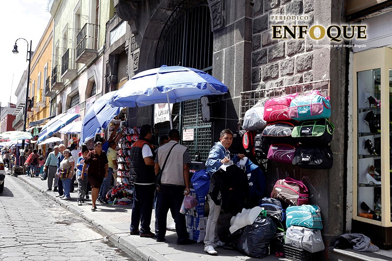 Segom mantendrá operativos contra ambulantes del Centro Histórico