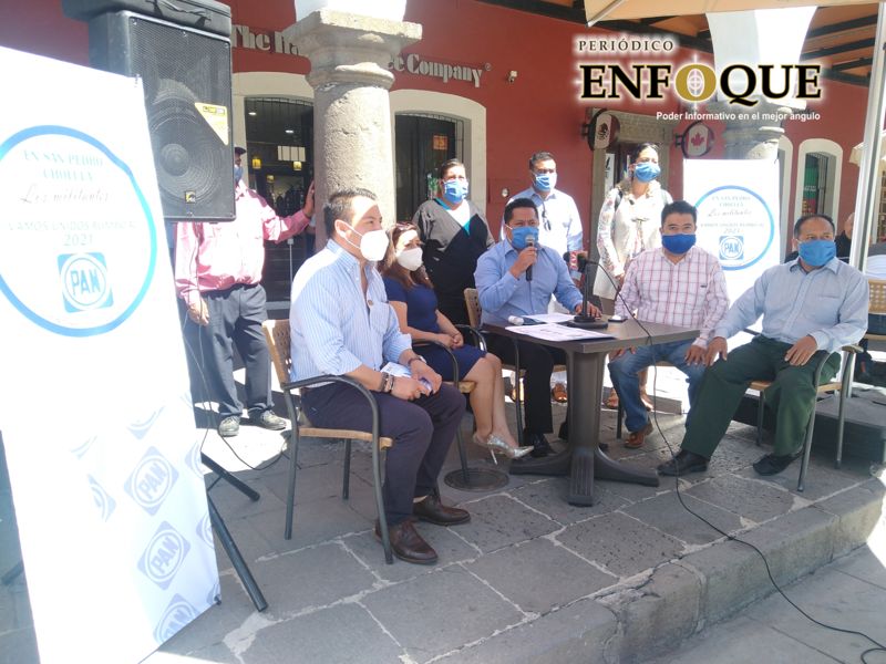 Piden panistas a Humberto Aguilar "El Tigre" que no busque una candidatura en Cholula 