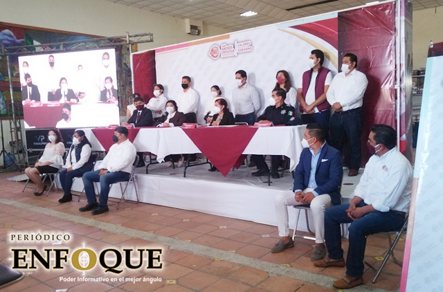 Responsabiliza Karina Pérez al PAN de cualquier acto de violencia contra funcionarios de San Andrés Cholula