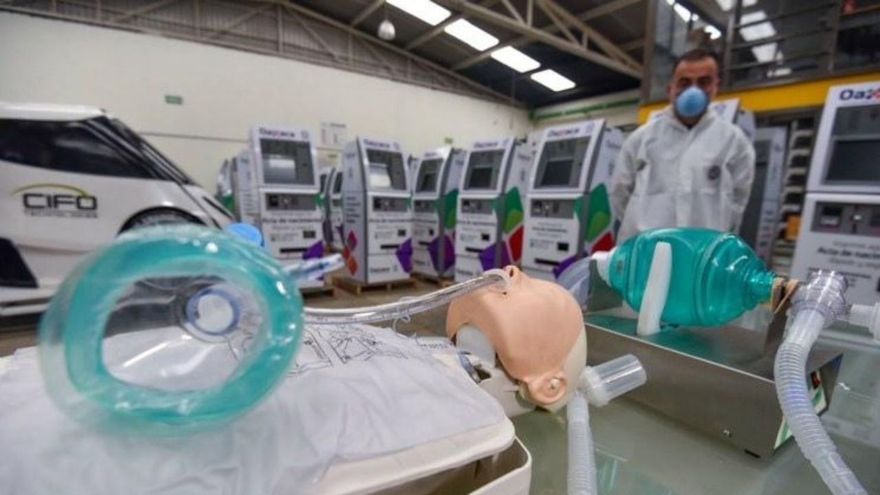México realiza la primera donación de ventiladores en la pandemia y serán para Latinoamérica