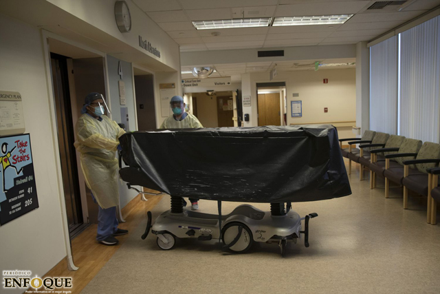 EE UU registra 2.804 muertes por covid-19 en un día, la cifra diaria más alta desde el inicio de 