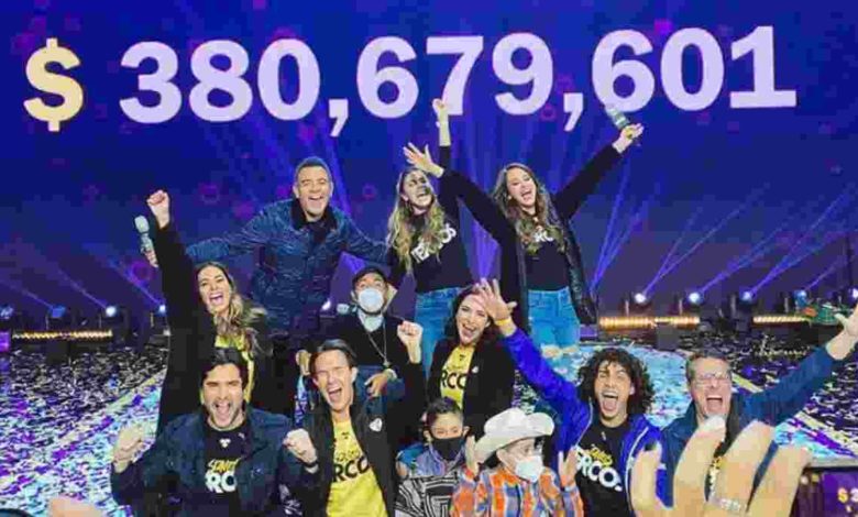 Pese a pandemia, Teletón supera la cifra de 2019; recauda 380 mdp