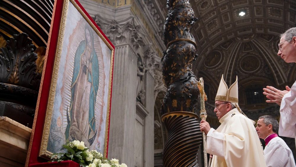 Papa dará misa desde el Vaticano por el Día de la Virgen de Guadalupe