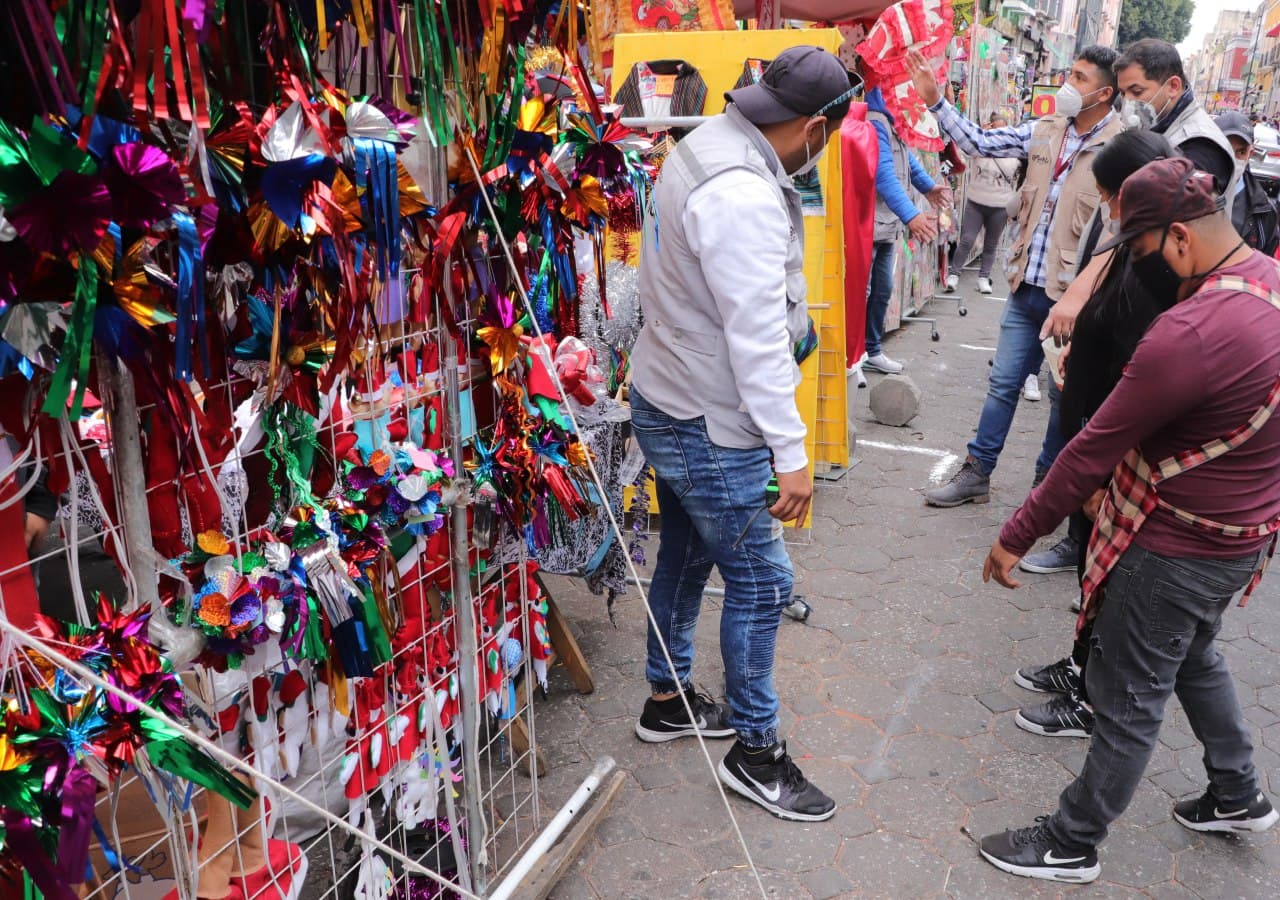 Para disminuir contagios de Covid realizarán reordenamiento comercial en vialidades del Centro Histórico