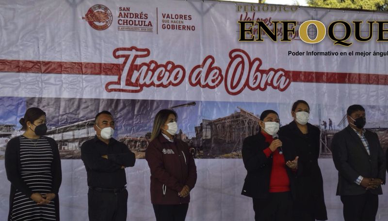 Gobierno de San Andrés Cholula continúa invirtiendo en inmobiliarios educativos.  