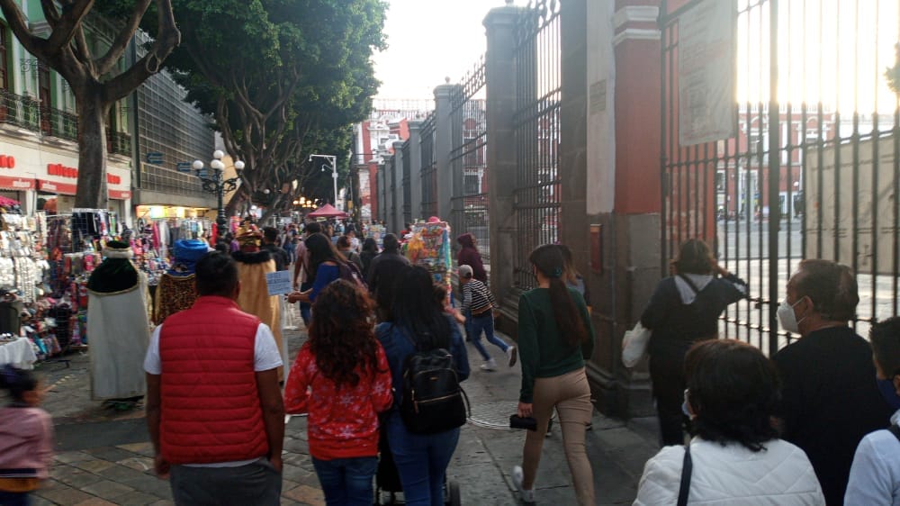 Segom mantiene perifoneo para evitar aglomeraciones en el Centro Histórico