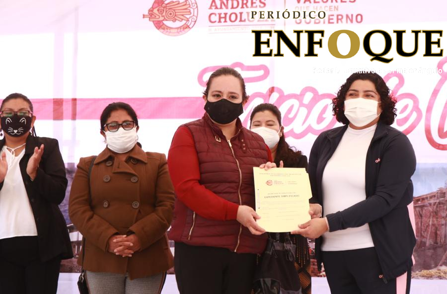 Gobierno de San Andrés Cholula da comienzo a la construcción de nuevas aulas en Santa María Tonantzintla.  