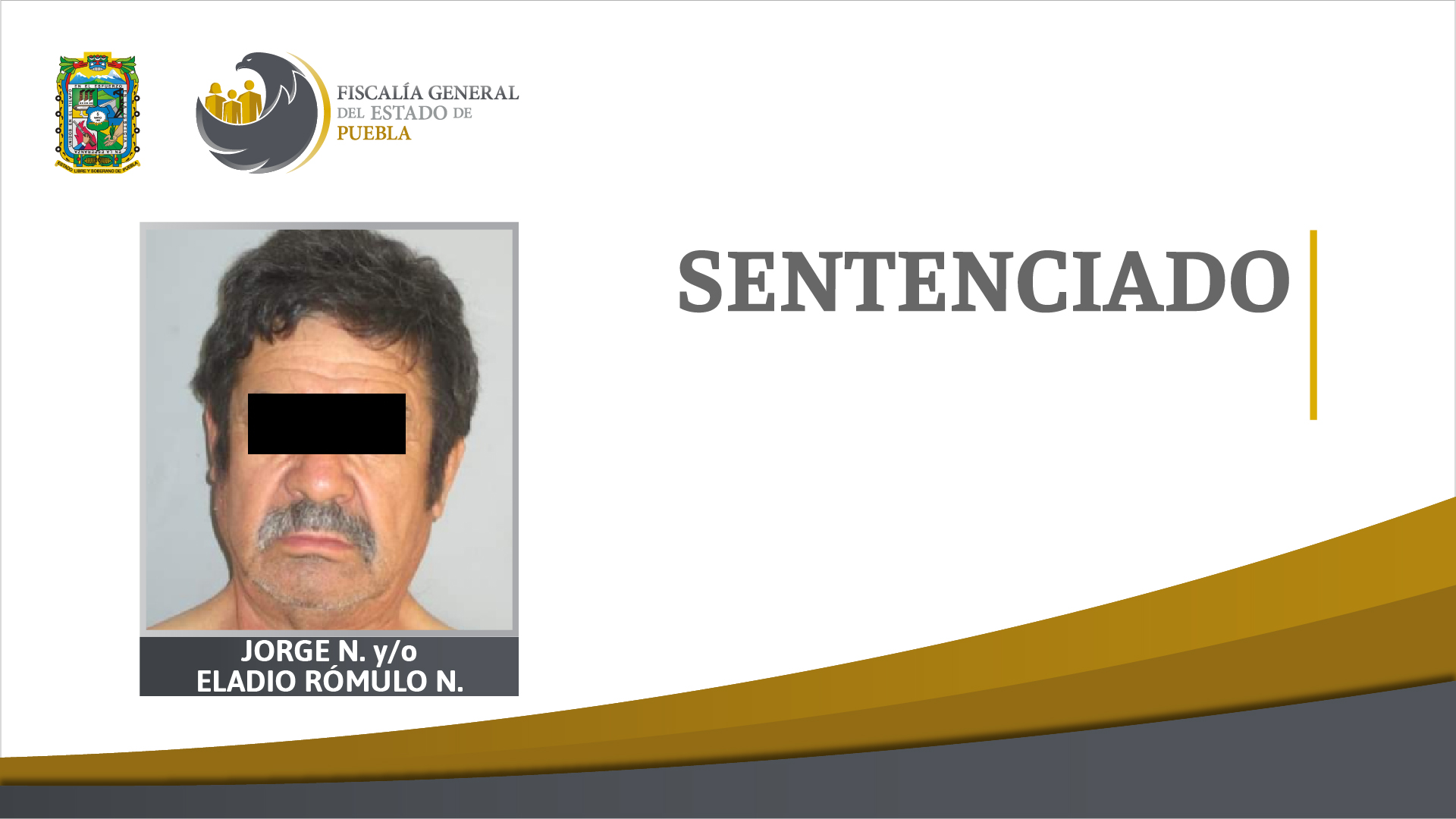 Les dan 15 años de presión por violación contra menor