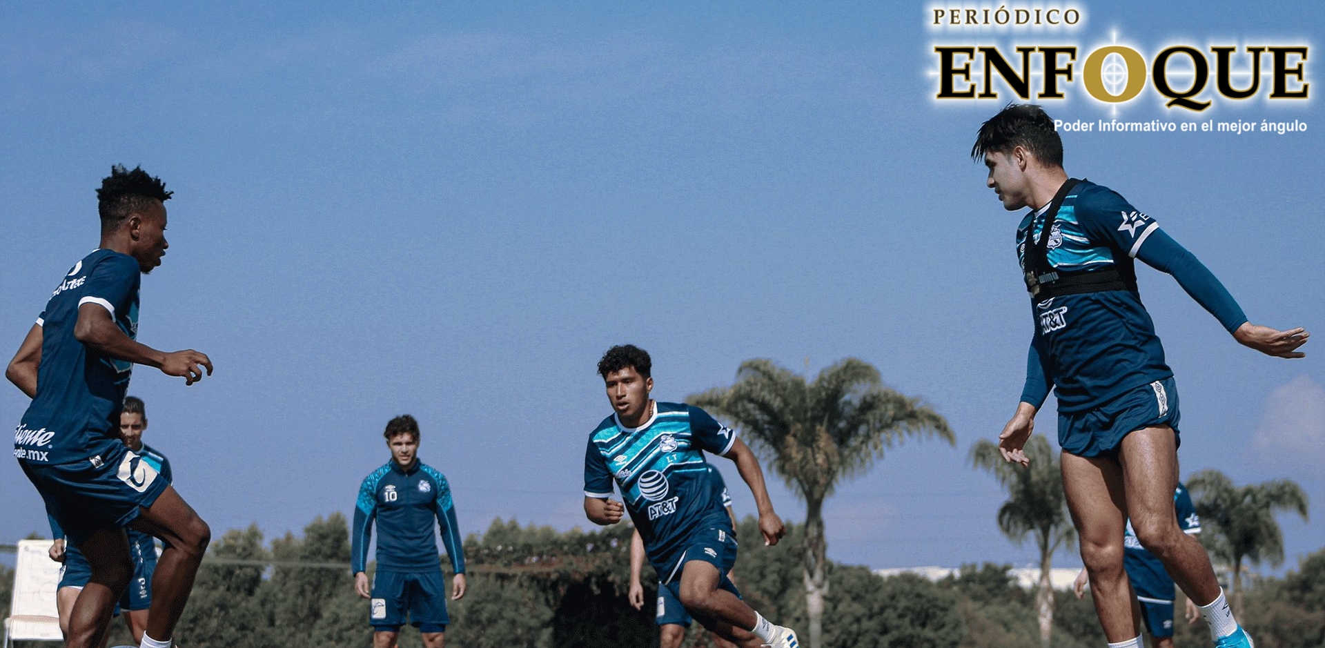 Los nuevos fichajes del Club Puebla ya entrenan con el equipo en la pretemporada.