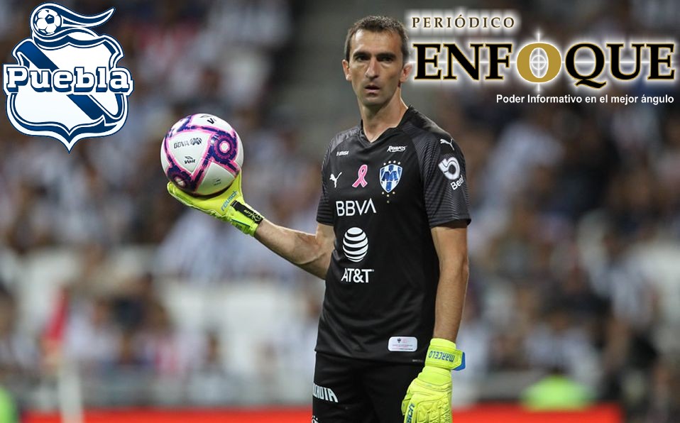 El veterano arquero Marcelo Barovero está en la mira del Club Puebla. 